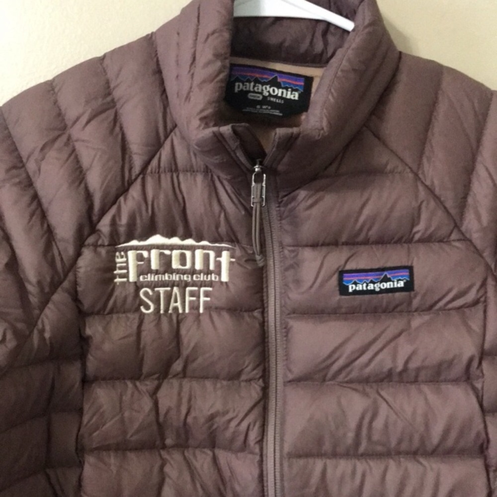 Patagonia Down Full Zip Jacket Puffer Dusky Brown - Picture 3 of 7